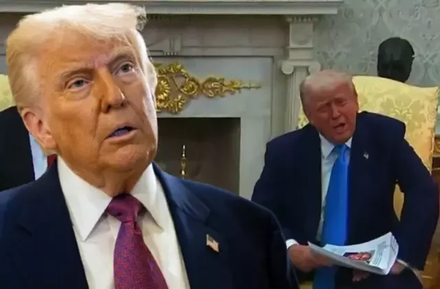 Gazetecinin sorusu Trump’ı küplere bindirdi: Defol git