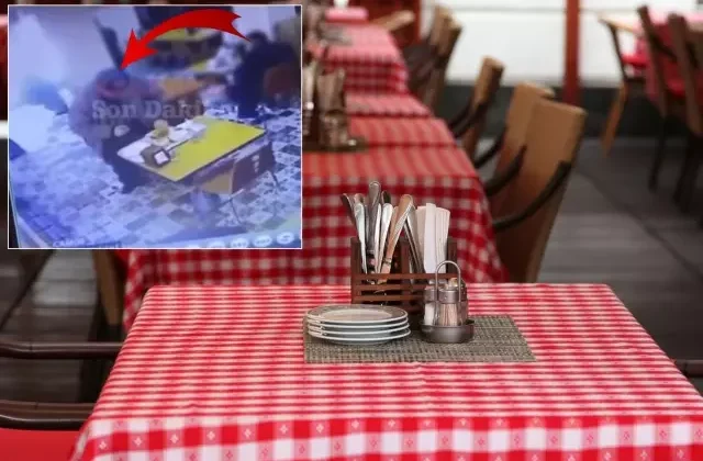 İki kuruş için yaptığı utanmazlığa bakın! Neyse ki kameralar kayıttaydı