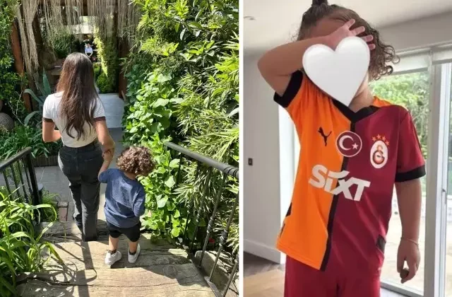 İngiliz ekibinde Galatasaray krizi: Çocuğuna giydirdiği forma olay oldu