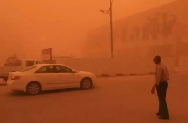 Irak’ta kum fırtınası vurdu, yüzlerce kişi hastanelere kaldırıldı