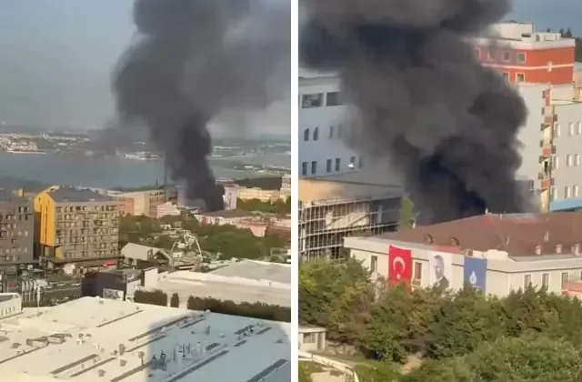 İstanbul Üniversitesi-Cerrahpaşa kampüsünde korkutan yangın