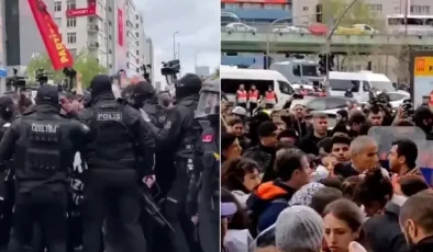 İstanbul’da 1 Mayıs gerginliği! Polis müdahale edince arbede yaşandı