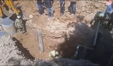 İstanbul’da inşaat alanında göçük! Mahsur kalanlar var