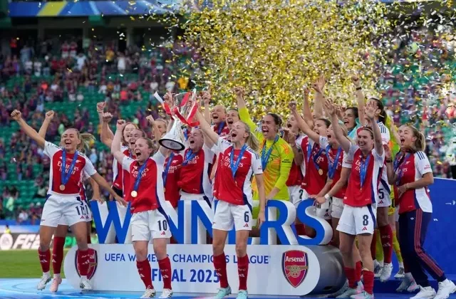Kadınlar Şampiyonlar Ligi’nin en büyüğü Arsenal
