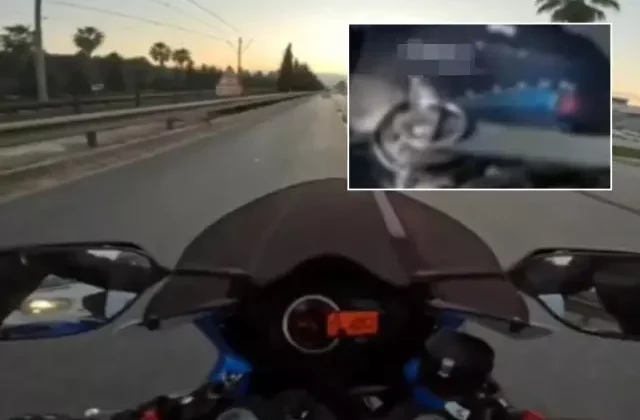 Kadrandaki hızı gören polis harekete geçti! Hemen ehliyetine el konuldu