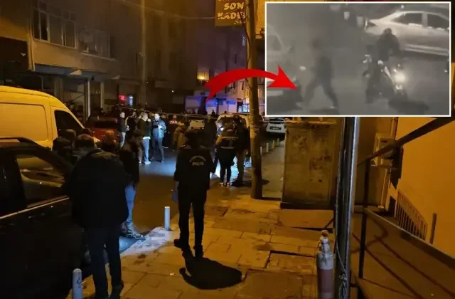 Kağıthane’de eğlence mekanına el bombalı saldırı kamerada