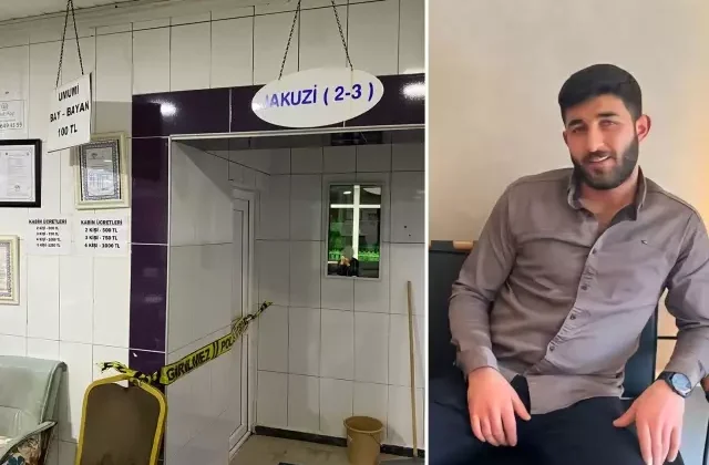 Kaplıcada uyuyakalan genç hayatını kaybetti