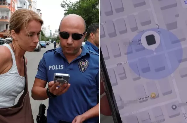 Kayıp akıllı saatini GPRS ile takip eden Rus turist, Türk polisleriyle baskın yaptı