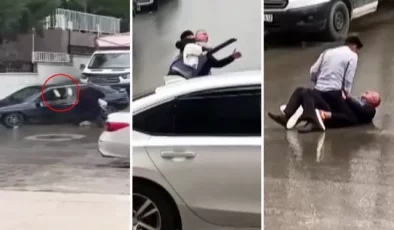 Kendisine silah çeken kayınpederine böyle müdahale etti