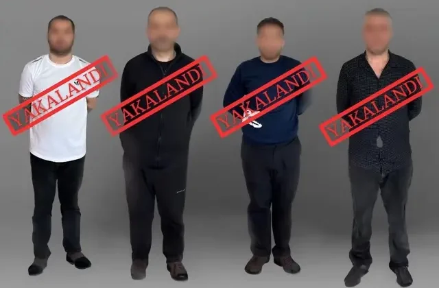 Kırmızı bültenle aranan 4 suçlu yakalanarak Türkiye’ye getirildi