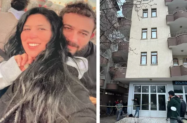 Kocası bıçakladı, kaçarken balkondan düşüp öldü