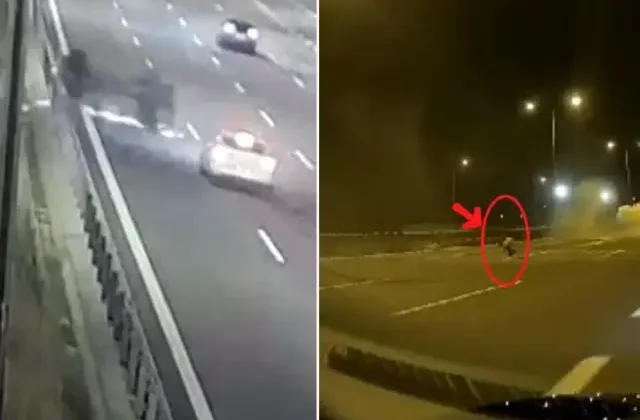 Küçük çocuk, takla atan araçtan yola fırladı: 5 yaralı
