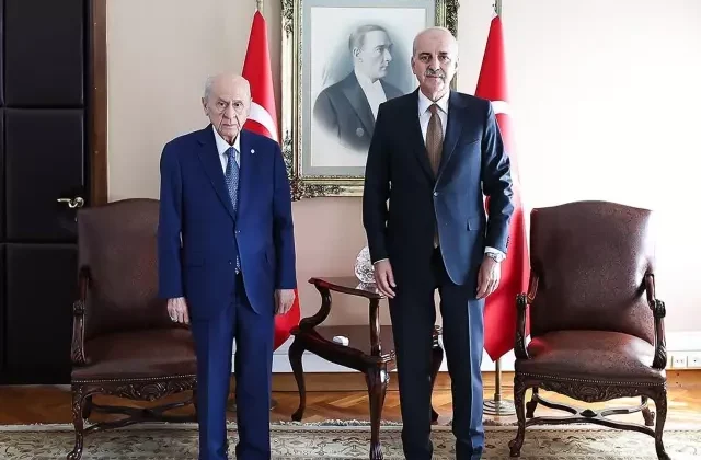Kurtulmuş’tan Bahçeli’ye ziyaret