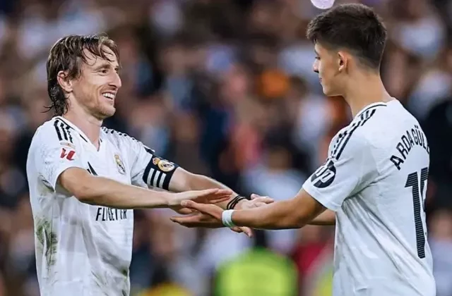 Luka Modric’in Arda Güler için söylediği sözler İspanya’ya damga vurdu