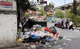 Maaş krizi çözülemedi, Beşiktaş’ta çöp dağları oluştu