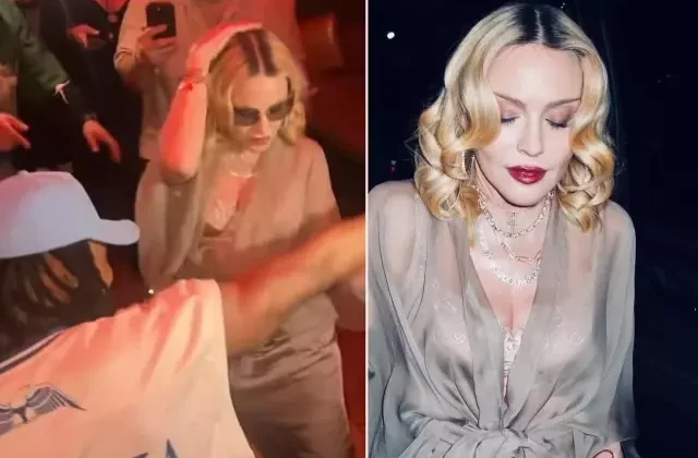 Madonna sevgilisinin doğum gününde çılgınca eğlendi