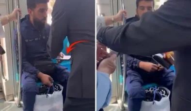 Marmaray sapığı! Yaptığı rezilliği diğer yolcular fark etti
