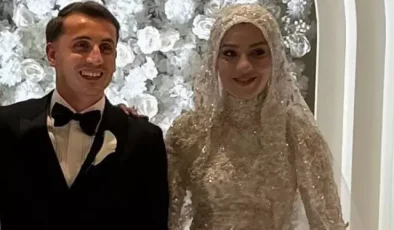 Milli futbolcu Kerem Aktürkoğlu dünyaevine girdi