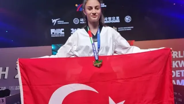 Milli Sporcumuz Sena Yılmaz, dünya şampiyonu