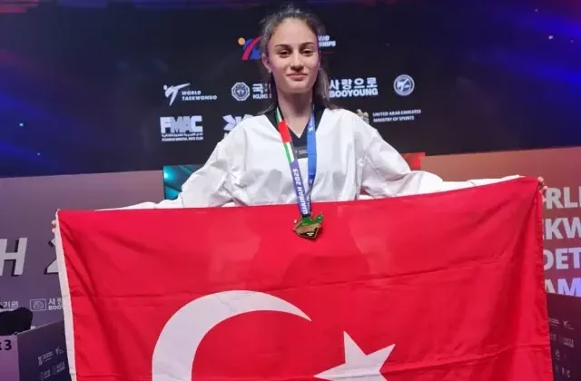 Milli Sporcumuz Sena Yılmaz, dünya şampiyonu
