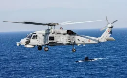 MSB’nin helikopteri denize acil iniş yaptı