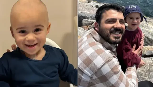 Oğlu kanseri yenen babanın isteği duygulandırdı