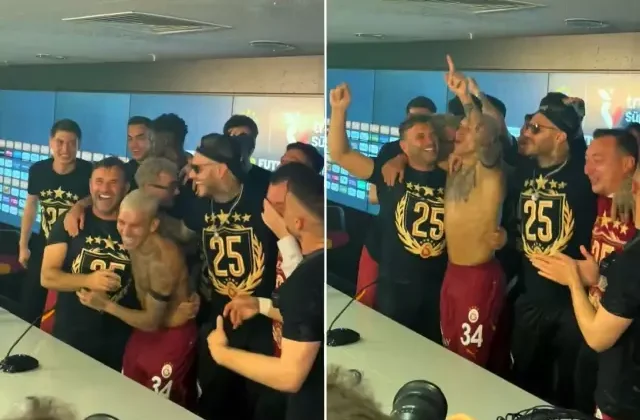 Okan Buruk’u istifaya davet ettiler! İşte futbolcuların basın toplantısını bastığı anlar