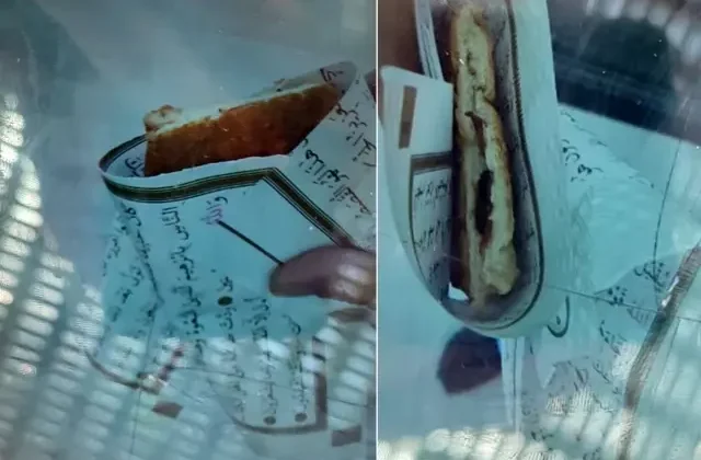 Okul kantininde Kuran’a büyük saygısızlık! Veliler ayağa kalktı