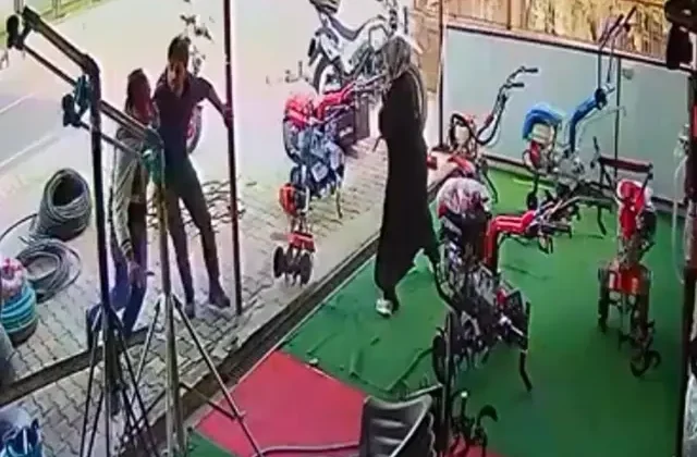 Olası kadın cinayetini canı pahasına araya giren esnaf engelledi