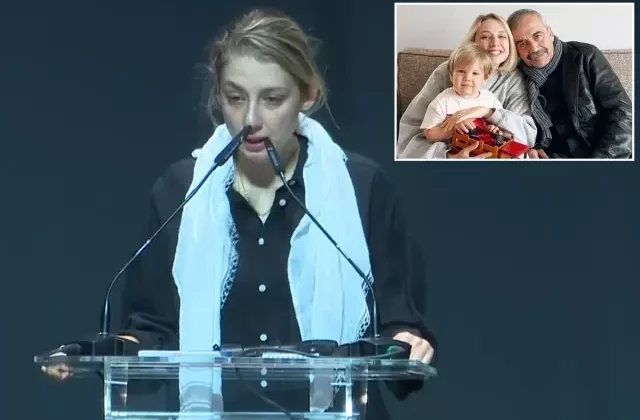 Önder’in kızı babasına yazdığı mektubu gözyaşları içinde okudu
