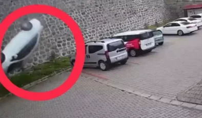 Ordu’da istinat duvarından site bahçesine düşen otomobilin sürücüsü öldü