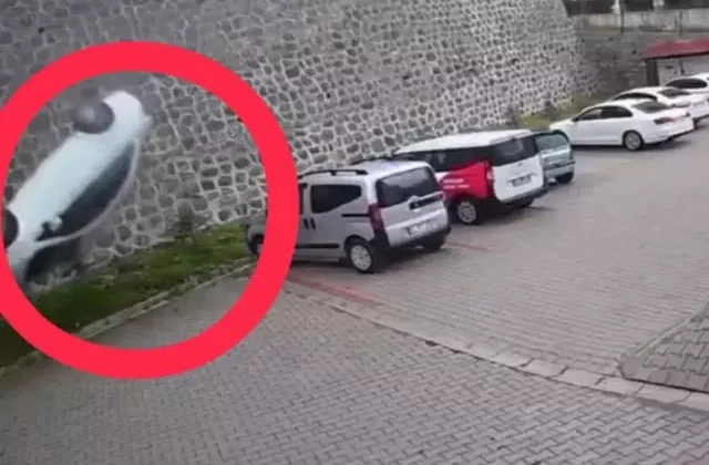 Ordu’da istinat duvarından site bahçesine düşen otomobilin sürücüsü öldü