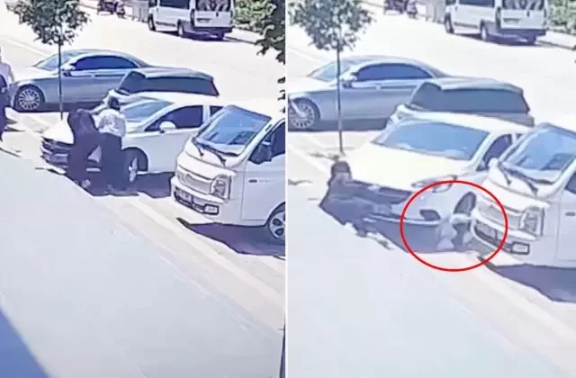 Otomobili park ederken lise öğrencisini ezdi