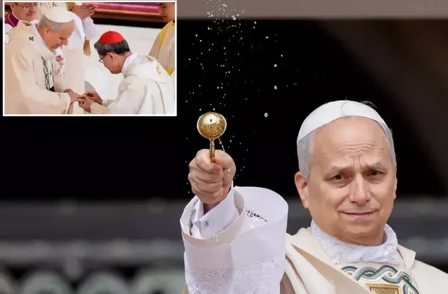 Papa 14. Leo Balıkçı yüzüğü taktı, resmen göreve başladı