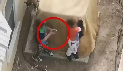 Polis, ellerindeki tabancaları bırakmayan 7 ve 9 yaşındaki iki kardeşe ateş açtı