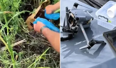 Polis, uyuşturucu sevkiyatı yapılan dronu vurarak düşürdü