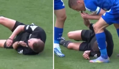 Premier Lig’de görülmemiş olay! Vardy, hakemin düdüğünü çaldı