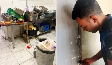 Restoranda mide bulandıran görüntüler! Denetime gelen ekipler süresiz mühürledi