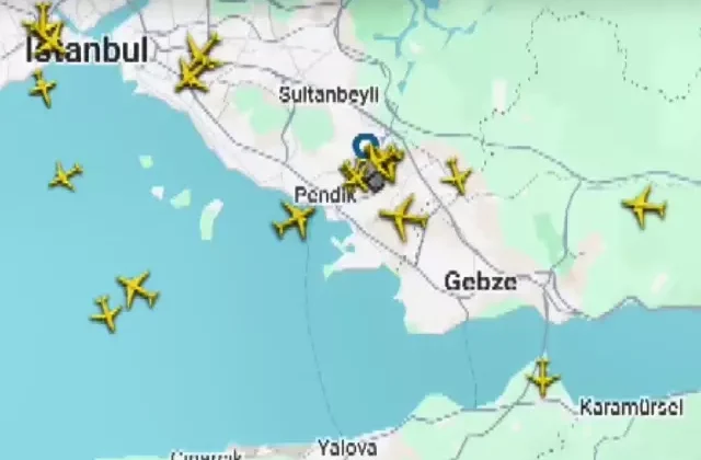 Sabiha Gökçen Havalimanı apronunda ördek alarmı