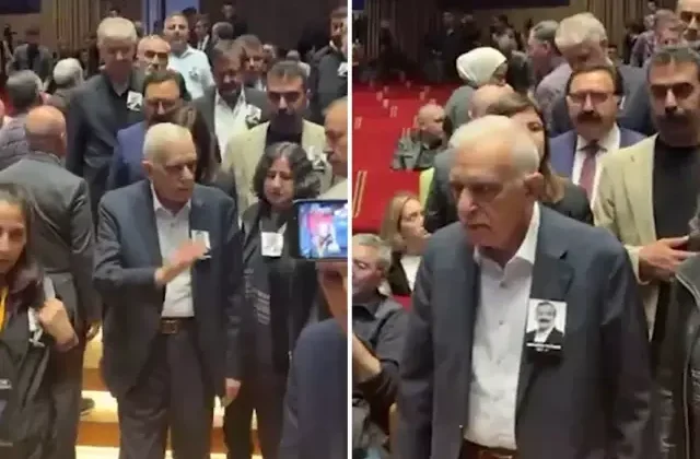 Sağlık sorunlarıyla boğuşan Ahmet Türk, Önder için AKM’ye böyle geldi