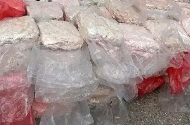 Şırnak’ta kamyon kasasında 2,5 ton kaçak et ele geçirildi