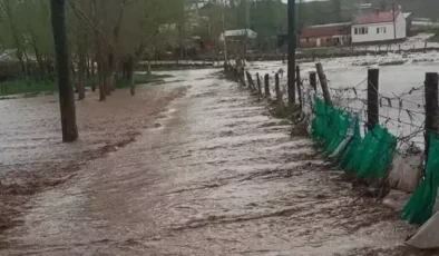 Sivas’ta sel felaketi! İki köyde hasar oluştu