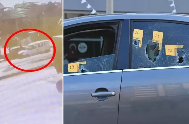 Sokak ortasında kanlı pusu kamerada, araçtan inip kurşun yağdırdı
