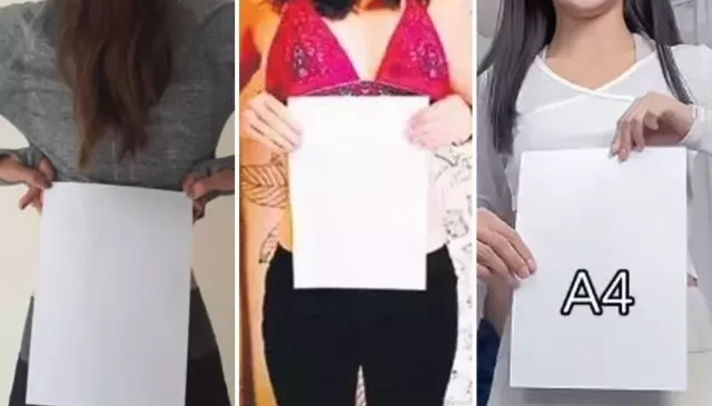 Sosyal medyada yeni tehlike! Gençler A4 kağıdına sığmak için ölümüne yarışıyor