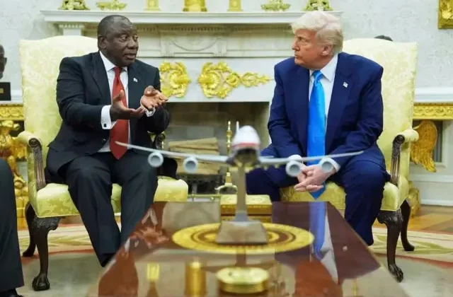 Soykırımla suçladı! Trump şimdi de Güney Afrika lideriyle kavga etti