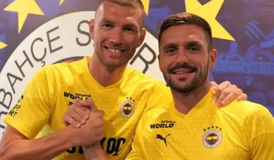 Taraftardan büyük tepki var! Tadic ve Dzeko’ya mutfakta plaket verildi
