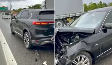 TOGG ile Mercedes çarpıştı, her gören aynı yorumu yaptı