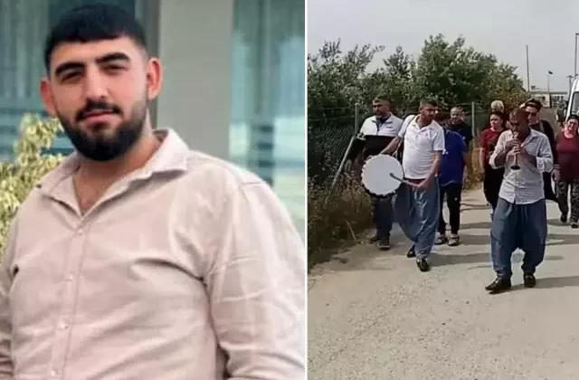 Trafik kazasında hayatını kaybeden genç, davul zurna eşliğinde toprağa verildi