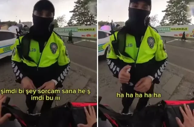Trafik polisi, dilden dile dolaşan şehir efsanesini böyle çürüttü