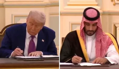 Trump’ın Suudi Arabistan ile tarihi silah anlaşmasını imzaladığı an